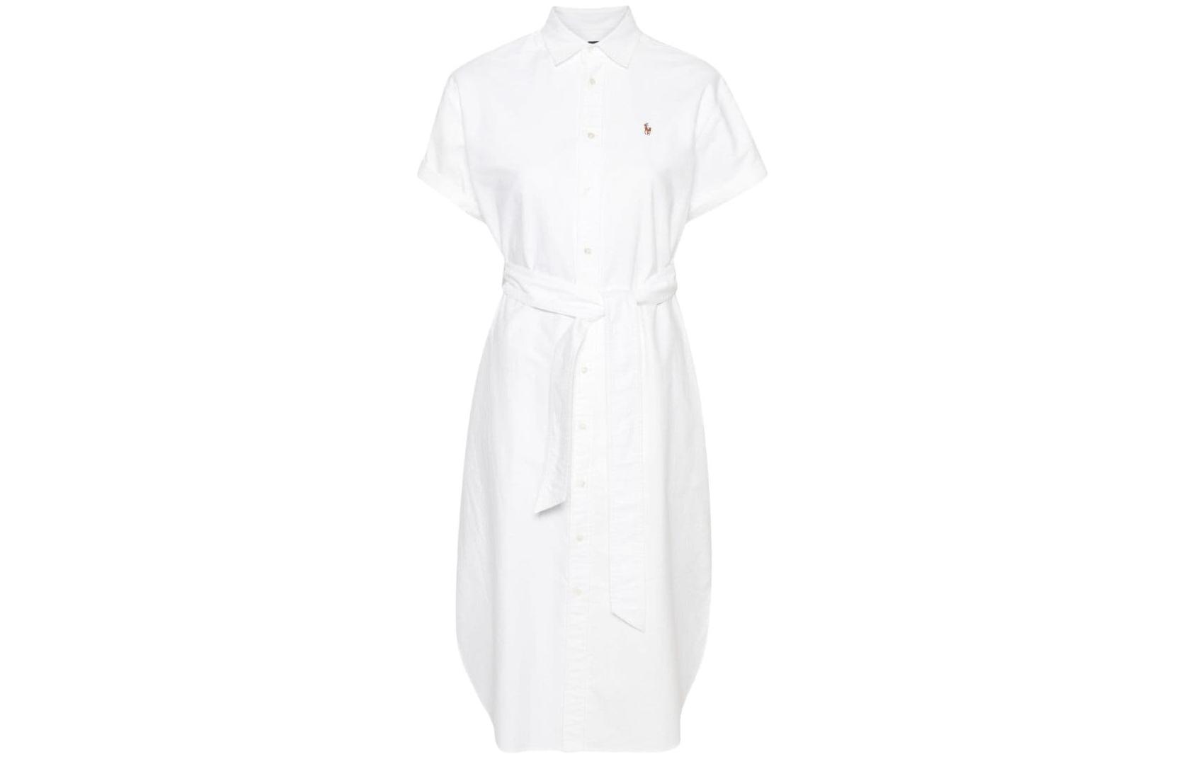 Женское платье с коротким рукавом SS24 Polo Ralph Lauren, белый
Женское платье с коротким рукавом SS24 Polo Ralph Lauren, белый