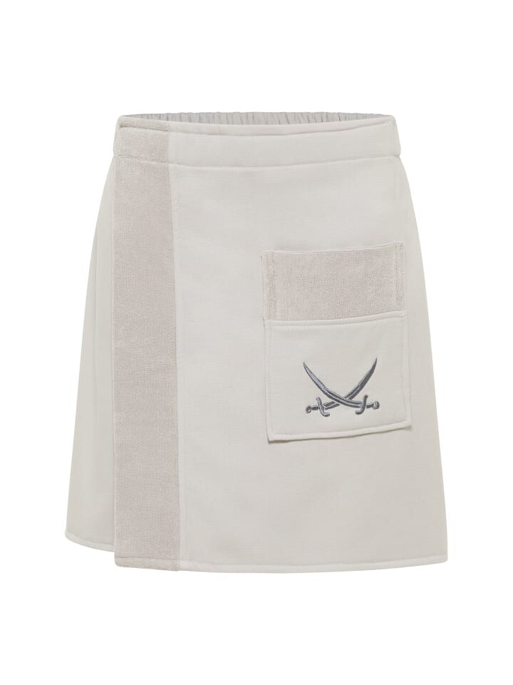 Халат Sansibar Herren Sauna-Kilt, цвет Silber mit bestickter Tasche, 50x145 cm
Халат Sansibar Herren Sauna-Kilt, цвет Silber mit bestickter Tasche, 50x145 cm