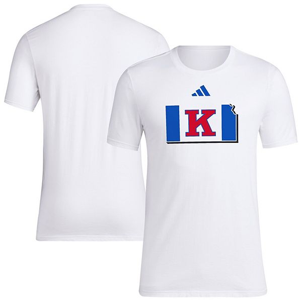 Мужская белая футболка kansas jayhawks basketball state outline fresh Adidas
Мужская белая футболка kansas jayhawks basketball state outline fresh Adidas