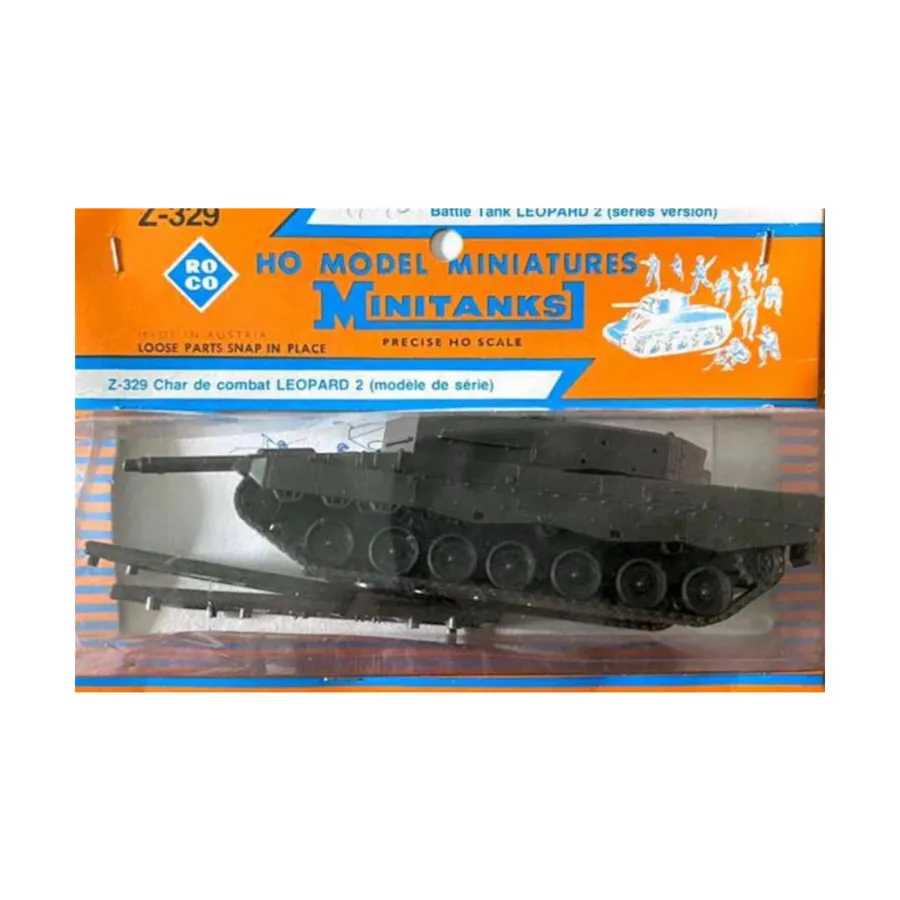Боевой танк Леопард 2, Military Miniatures (HO Scale) (Roco Miniatures)
Боевой танк Леопард 2, Military Miniatures (HO Scale) (Roco Miniatures)