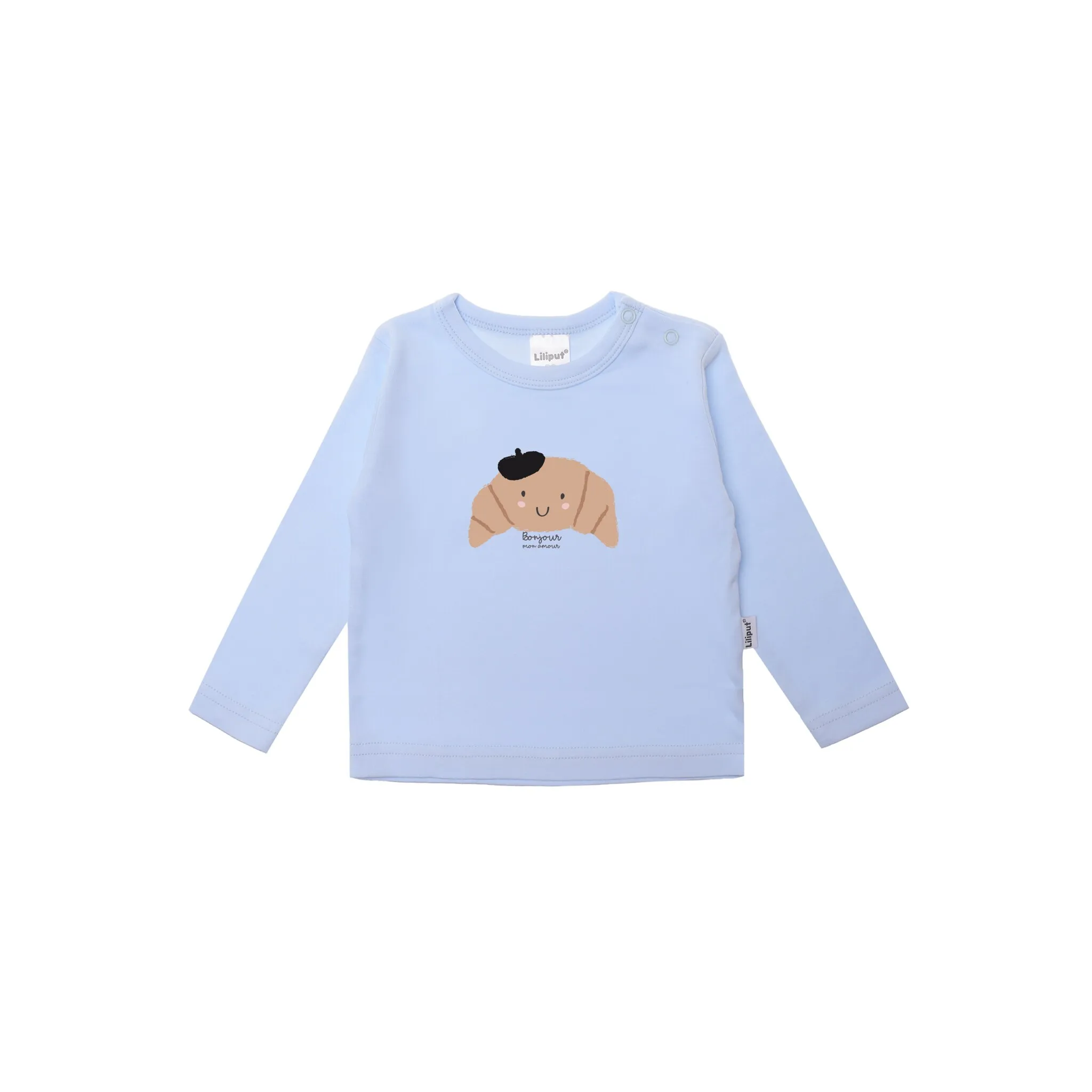 Толстовка Liliput «Круассан», с кнопками на плече, светло-голубой
Толстовка Liliput «Круассан», с кнопками на плече, светло-голубой