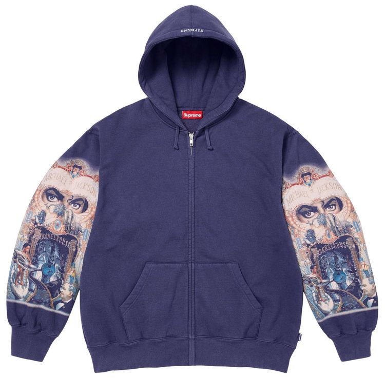 Толстовка Supreme Michael Jackson Dangerous на молнии с капюшоном, синий
Толстовка Supreme Michael Jackson Dangerous на молнии с капюшоном, синий