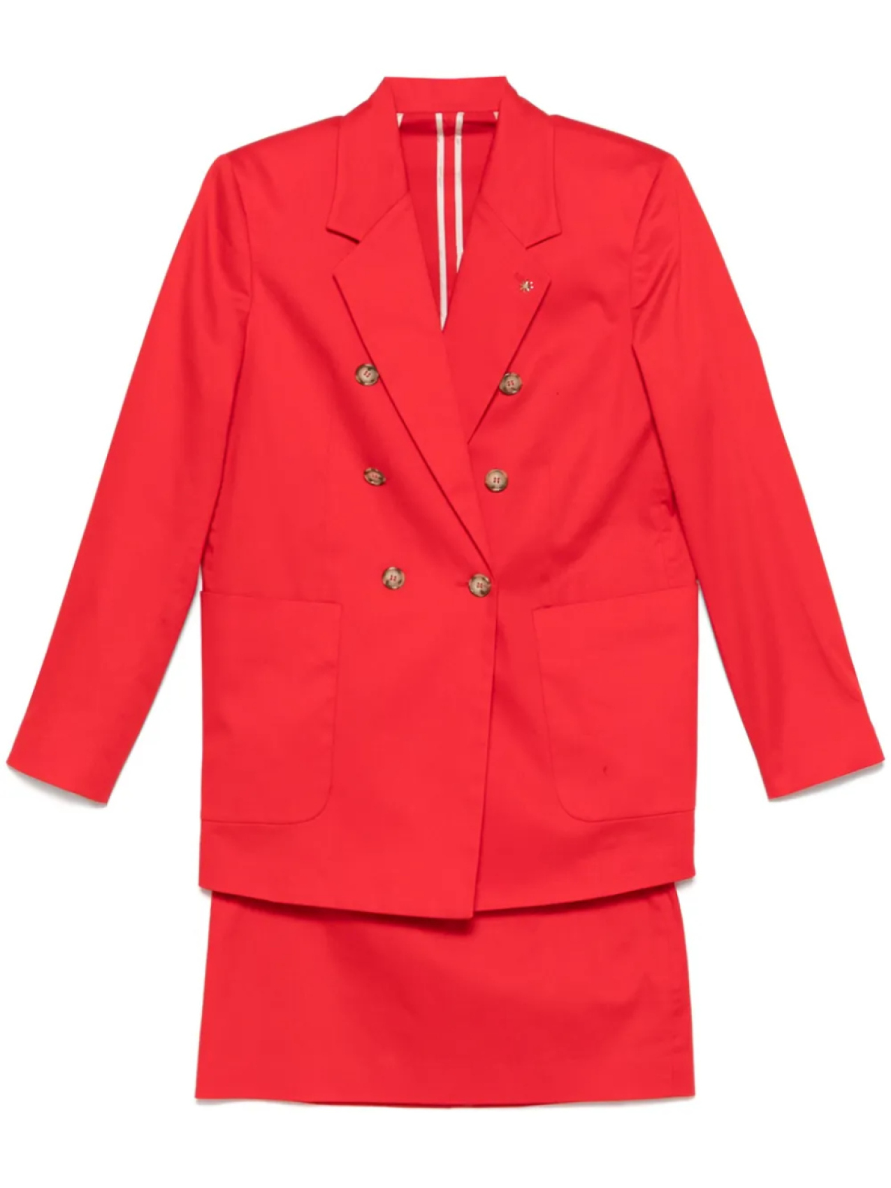 Двубортный костюм Manuel Ritz, красный
Двубортный костюм Manuel Ritz, красный