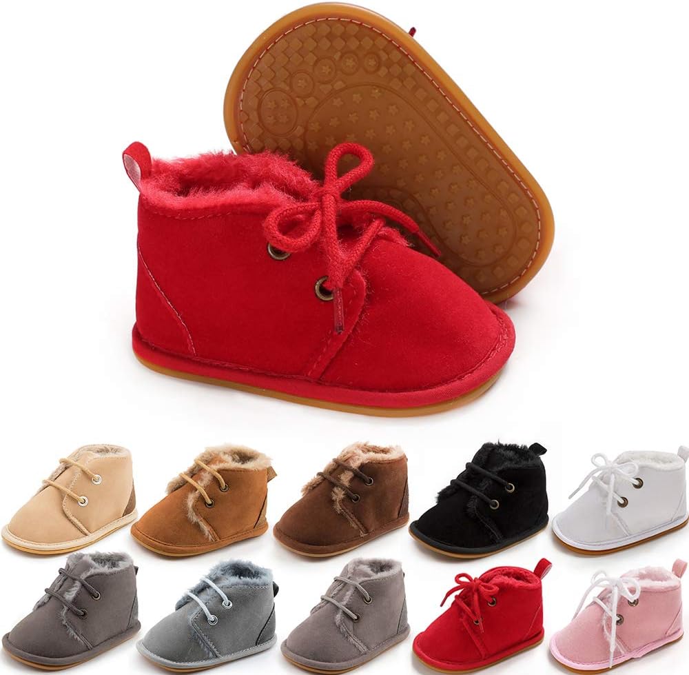 Пинетки Meckior для новорожденных, универсальные для девочек и мальчиков, бархатные, с резиновой противоскользящей подошвой, утепленные флисом, теплые зимние ботиночки для малышей, первые шаги, A02/Red With Fleece
Пинетки Meckior для новорожденных, универсальные для девочек и мальчиков, бархатные, с резиновой противоскользящей подошвой, утепленные флисом, теплые зимние ботиночки для малышей, первые шаги, A02/Red With Fleece