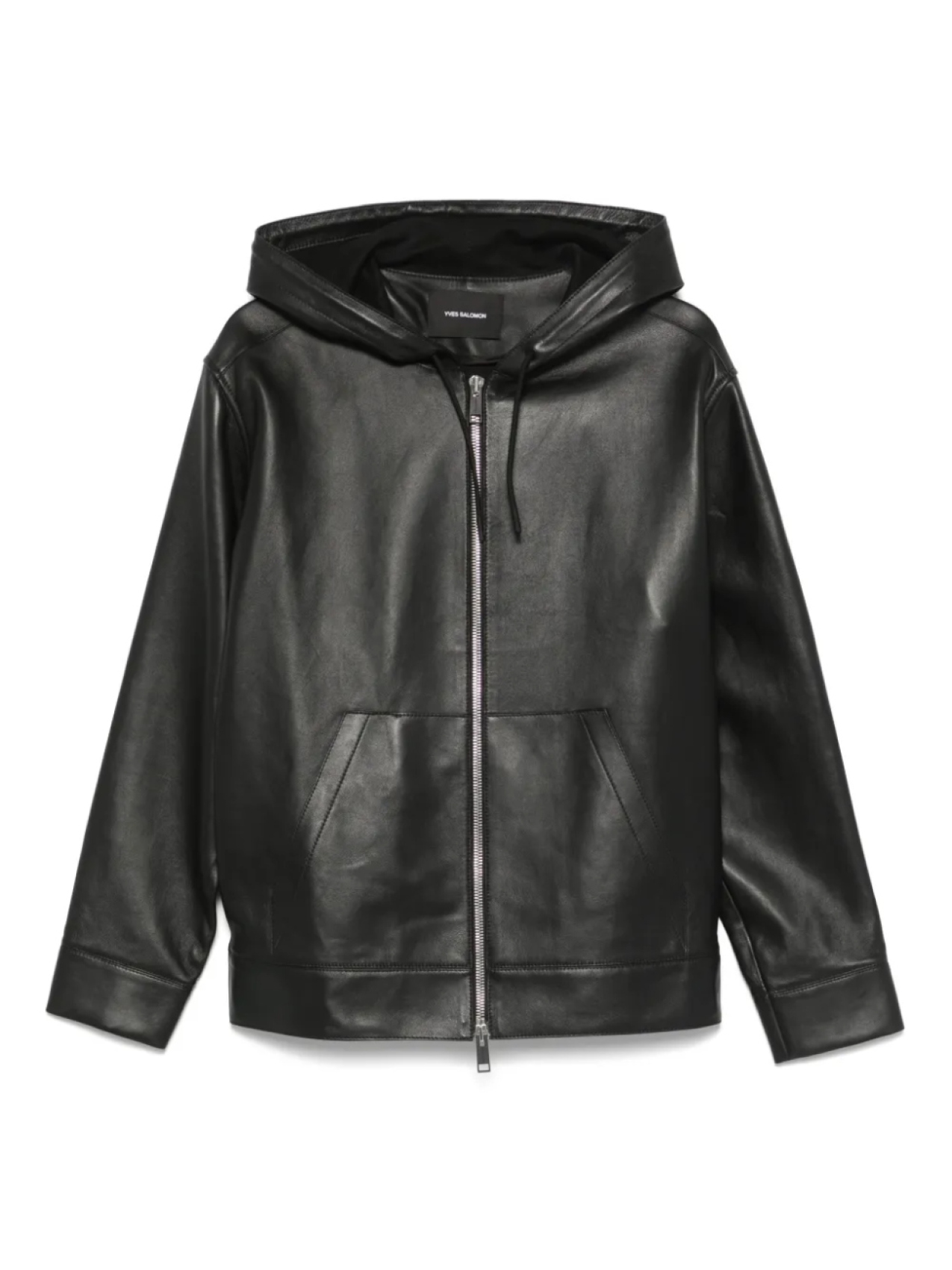 Кожаная куртка на молнии Yves Salomon, черный
Кожаная куртка на молнии Yves Salomon, черный