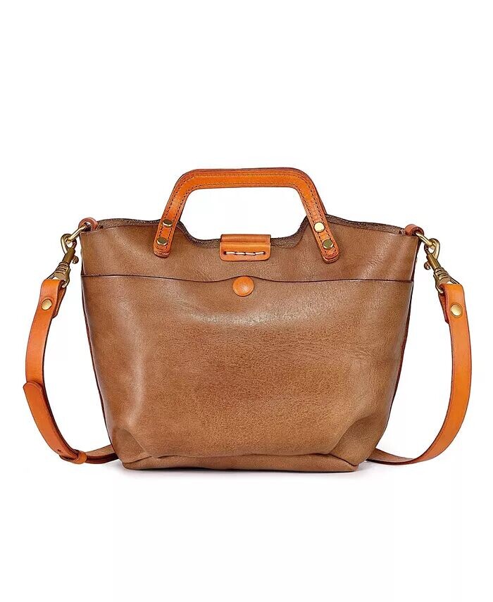 Женская мини-сумка Sprout Land из натуральной кожи OLD TREND, коричневый/бежевый
Женская мини-сумка Sprout Land из натуральной кожи OLD TREND, коричневый/бежевый