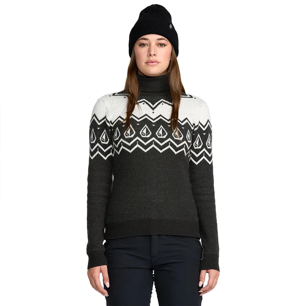 Свитер Volcom Fireside high neck, черный
Свитер Volcom Fireside high neck, черный
