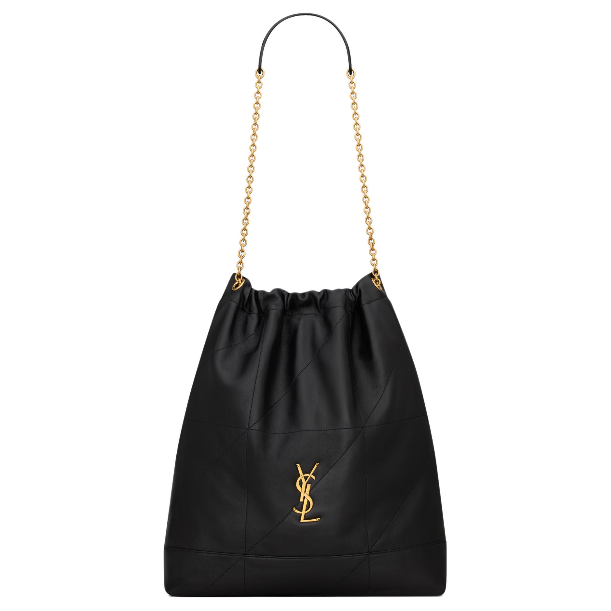 SAINT LAURENT Кожаная сумка через плечо большая женская черная
SAINT LAURENT Кожаная сумка через плечо большая женская черная