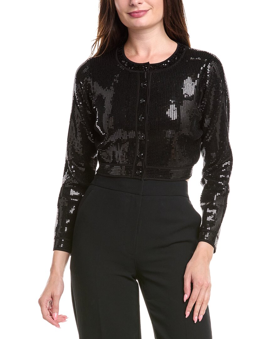 Сандеро Короткий Кардиган с Паетками Sandro, черный
Сандеро Короткий Кардиган с Паетками Sandro, черный