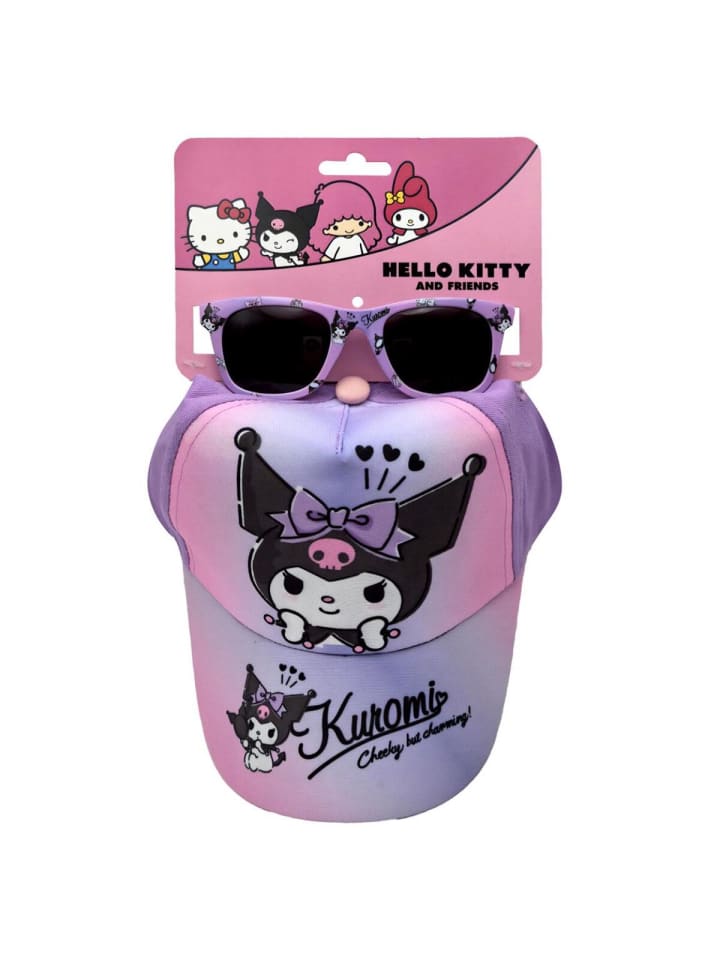 COFI 1453 Детский набор Hello Kitty и Kuromi - кепка и солнцезащитные очки, 53 см, разноцветные
COFI 1453 Детский набор Hello Kitty и Kuromi - кепка и солнцезащитные очки, 53 см, разноцветные