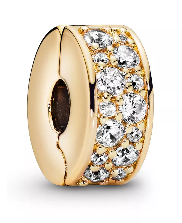 Шарм с фиксированным зажимом из кубических цирконий Pandora, gold
Шарм с фиксированным зажимом из кубических цирконий Pandora, gold