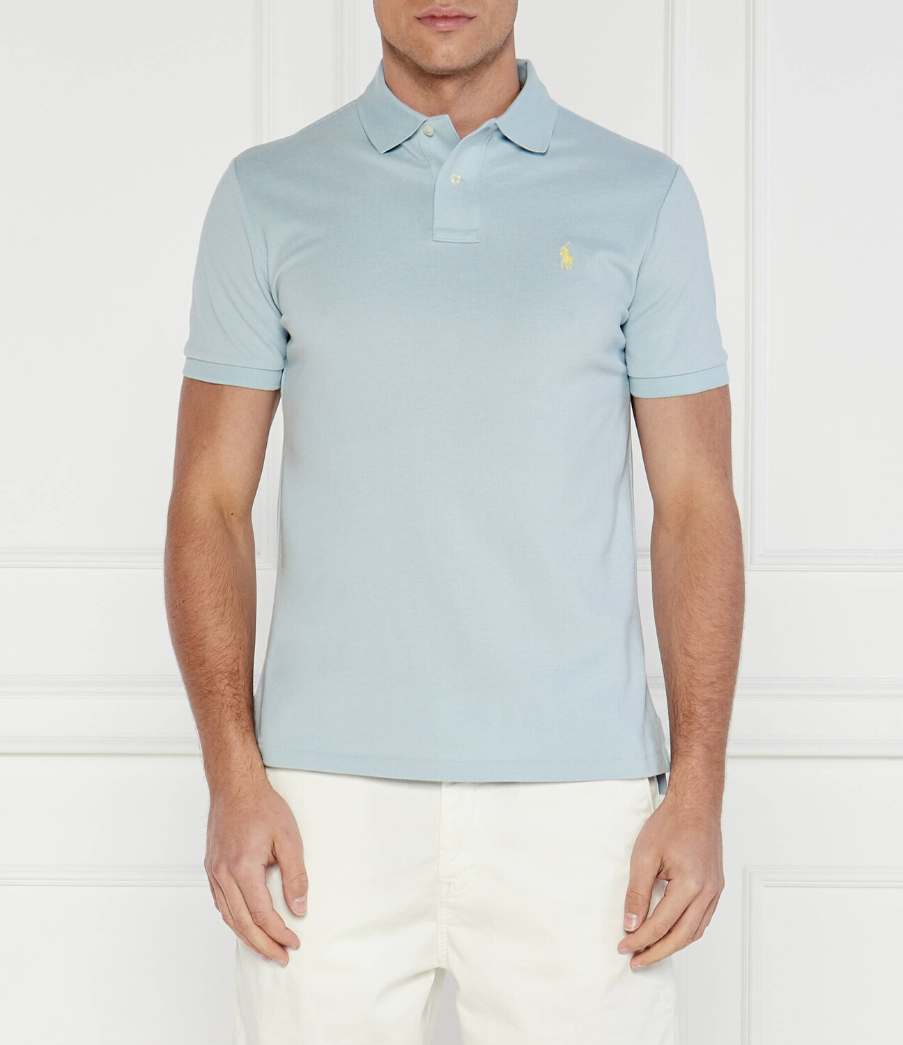 Поло POLO RALPH LAUREN Slim Fit, небесно-голубой
Поло POLO RALPH LAUREN Slim Fit, небесно-голубой