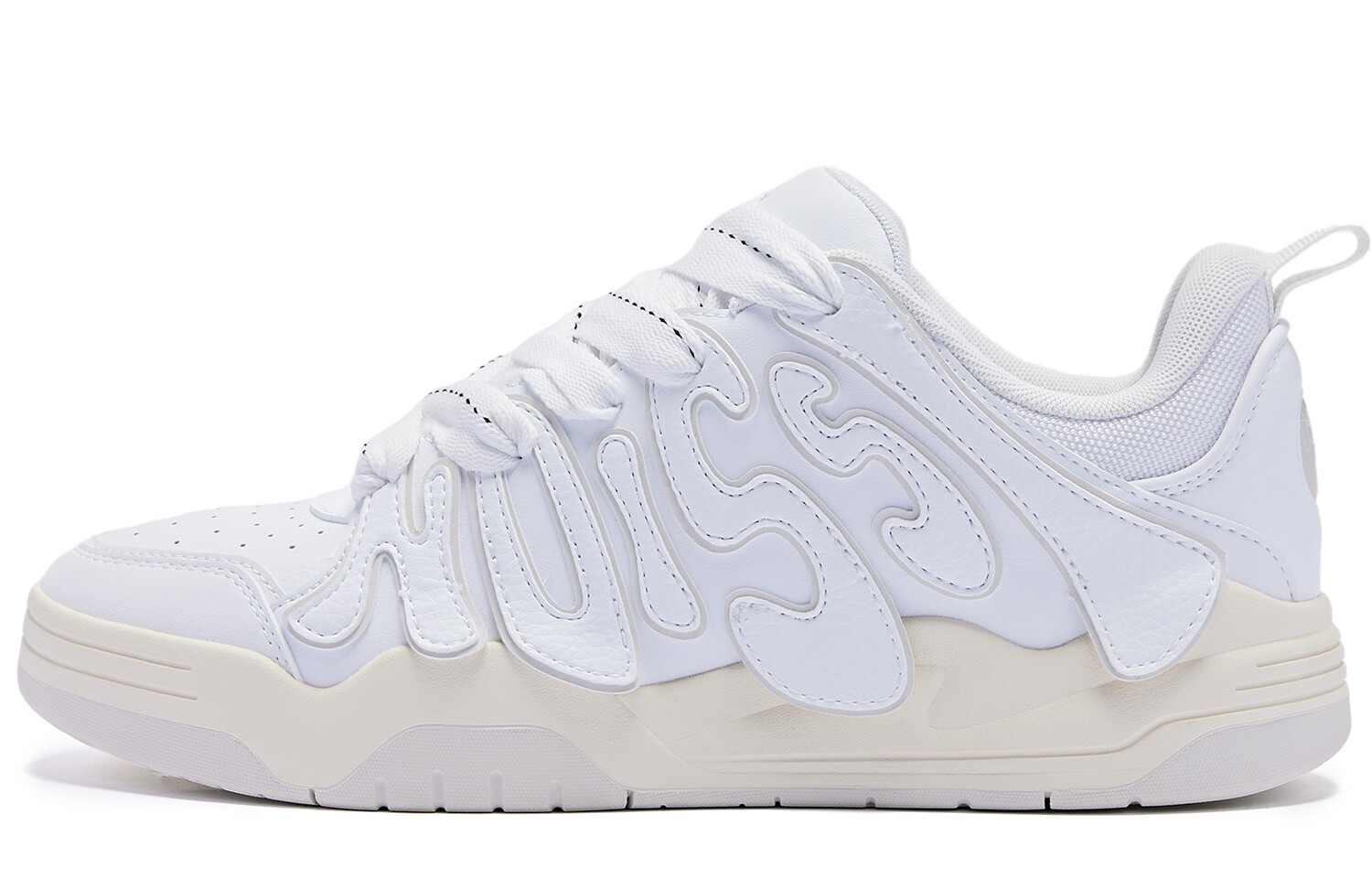 Кроссовки QIAODAN Skateboarding Shoes Men Low-top, белый
Кроссовки QIAODAN Skateboarding Shoes Men Low-top, белый