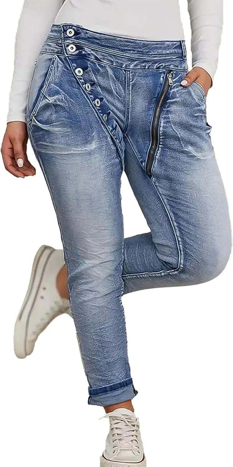 Женские джинсы Flamingals 90S Vintage с низкой посадкой и застежкой на пуговицах
Женские джинсы Flamingals 90S Vintage с низкой посадкой и застежкой на пуговицах