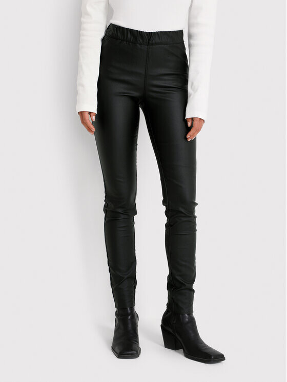 Брюки узкого кроя из искусственной кожи Kaffe, черный
Брюки узкого кроя из искусственной кожи Kaffe, черный