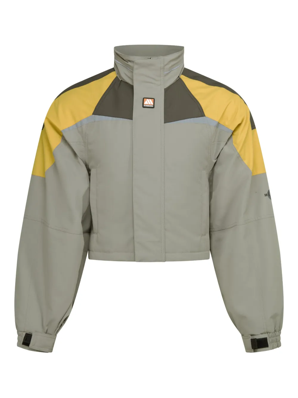 Укороченный пуховик Martine Rose, серый 
Укороченный пуховик Martine Rose, серый