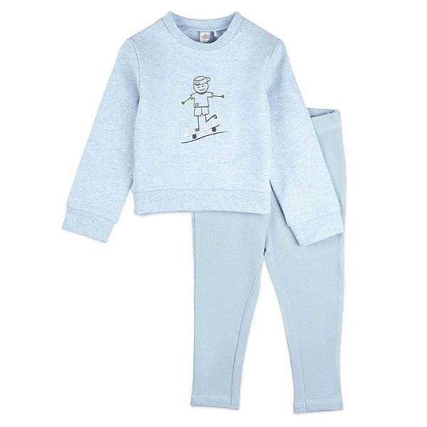 Детский комплект из 2 предметов для мальчика "This is how I roll" из хлопка Memoi
Детский комплект из 2 предметов для мальчика "This is how I roll" из хлопка Memoi