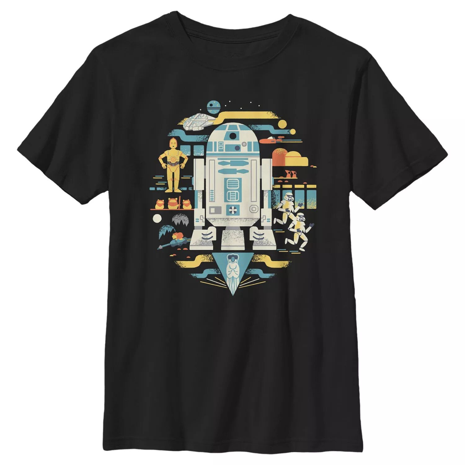 Футболка в стиле поп-арт с коллажем и рисунком «Звездные войны» для мальчиков 8–20 лет Star Wars
Футболка в стиле поп-арт с коллажем и рисунком «Звездные войны» для мальчиков 8–20 лет Star Wars