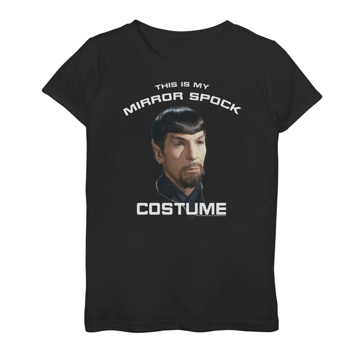 Футболка с рисунком Mirror Spock для девочек 7–16 лет Star Trek Original Series Licensed Character
Футболка с рисунком Mirror Spock для девочек 7–16 лет Star Trek Original Series Licensed Character