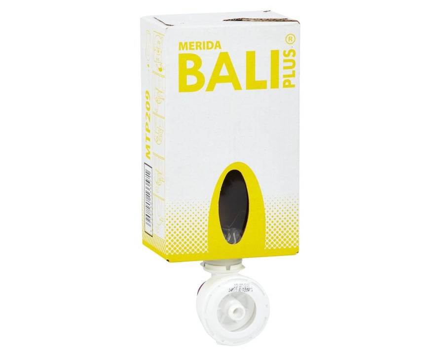 Merida MTP209 Пенное мыло BALI PLUS CITRON FRESH, одноразовый картридж 700 г, аромат лимона
Merida MTP209 Пенное мыло BALI PLUS CITRON FRESH, одноразовый картридж 700 г, аромат лимона