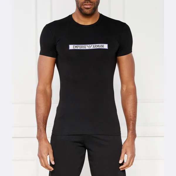 Облегающая футболка Emporio Armani, черный
Облегающая футболка Emporio Armani, черный