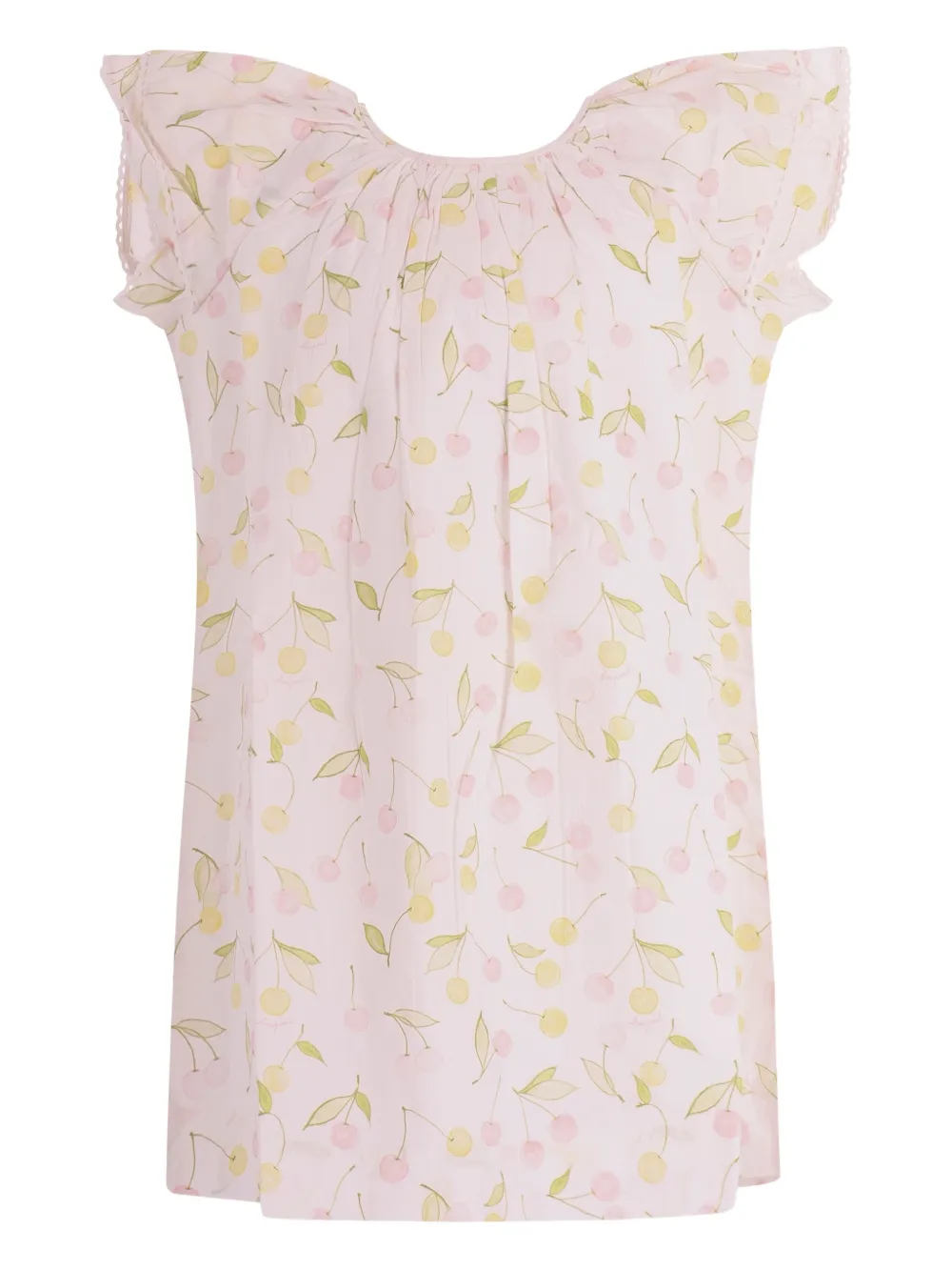 Мини-платье с вишневым принтом Bonpoint, розовый
Мини-платье с вишневым принтом Bonpoint, розовый