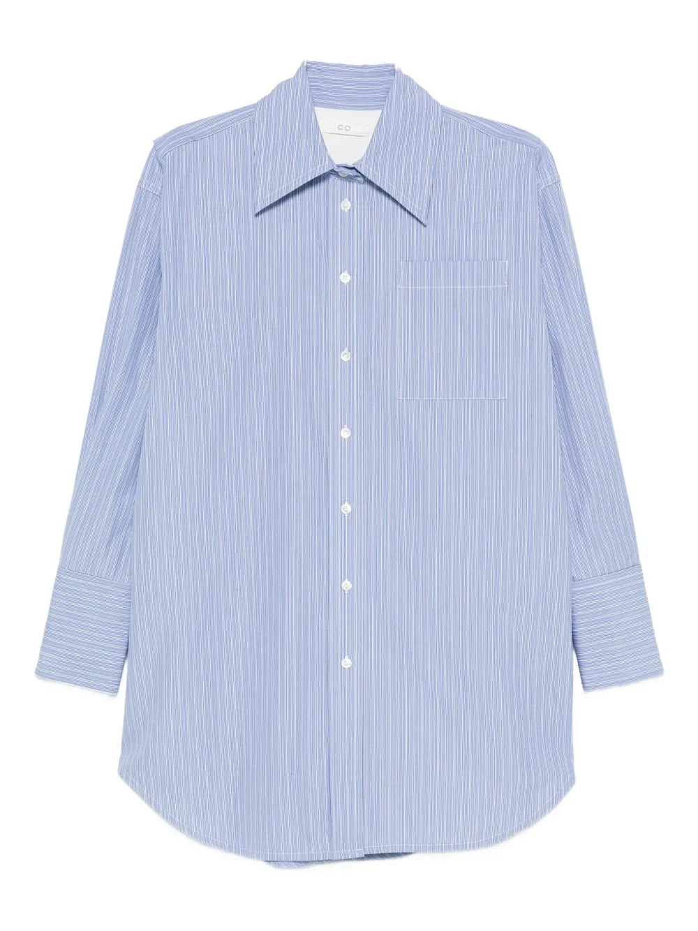 Полосатая рубашка с нагрудным карманом Co, синий
Полосатая рубашка с нагрудным карманом Co, синий