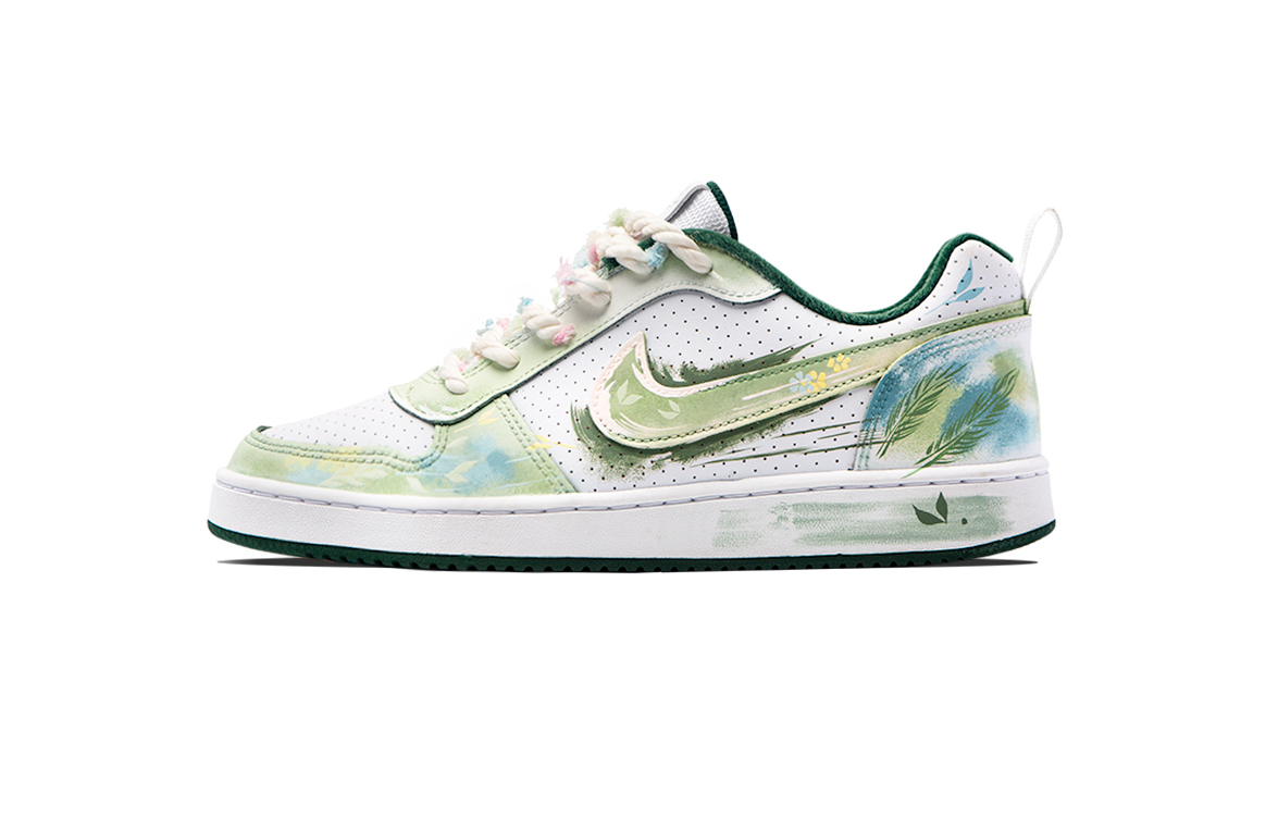 Nike Кроссовки для скейтбординга Court Borough Chu Hua Gui Ye Low top для подростков, White Green
Nike Кроссовки для скейтбординга Court Borough Chu Hua Gui Ye Low top для подростков, White Green