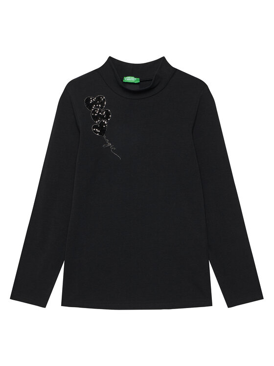 Водолазка regular fit 3Q8DC10L1 United Colors Of Benetton, черный
Водолазка regular fit 3Q8DC10L1 United Colors Of Benetton, черный