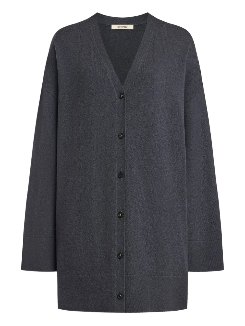 Кардиган на пуговицах 12 STOREEZ, серый
Кардиган на пуговицах 12 STOREEZ, серый