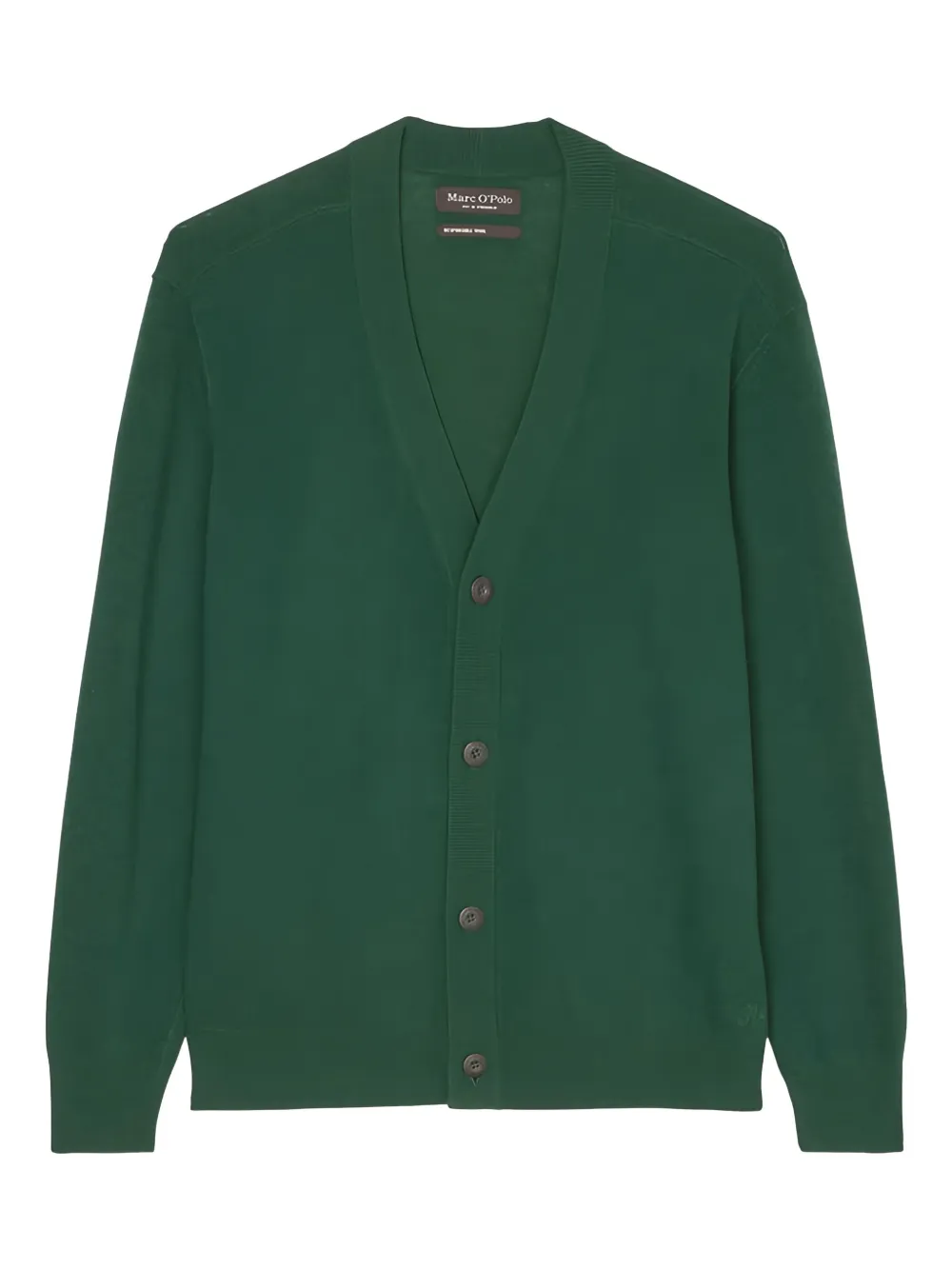 Кардиган на пуговицах с V-образным вырезом Marc O'Polo, зеленый
Кардиган на пуговицах с V-образным вырезом Marc O'Polo, зеленый