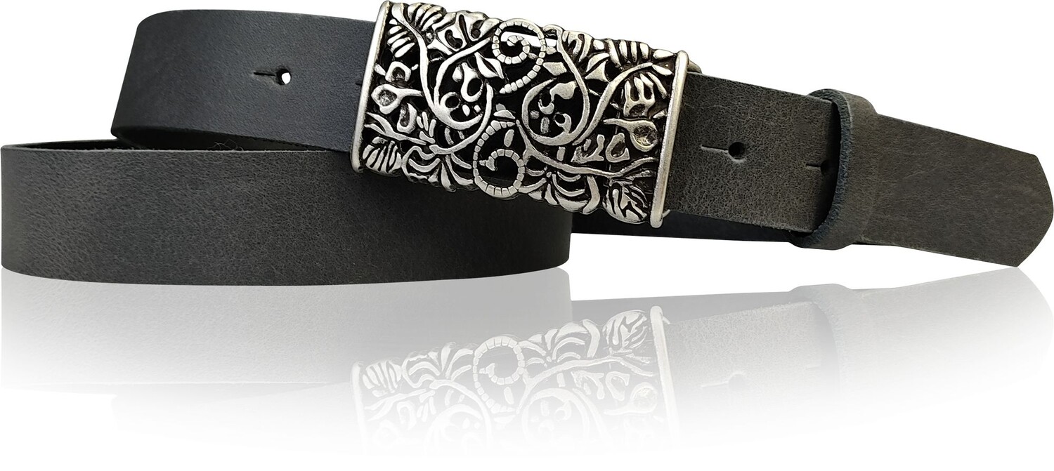 Кожаный ремень FRONHOFER, серый
Кожаный ремень FRONHOFER, серый