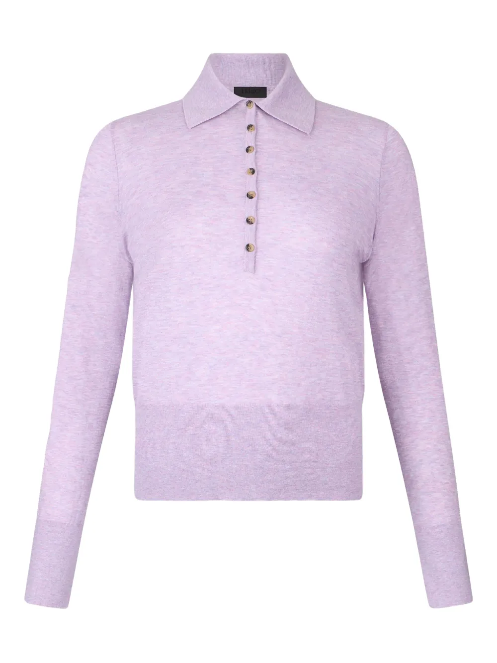 Рубашка-поло из хлопка и кашемира LIU JO, фиолетовый
Рубашка-поло из хлопка и кашемира LIU JO, фиолетовый