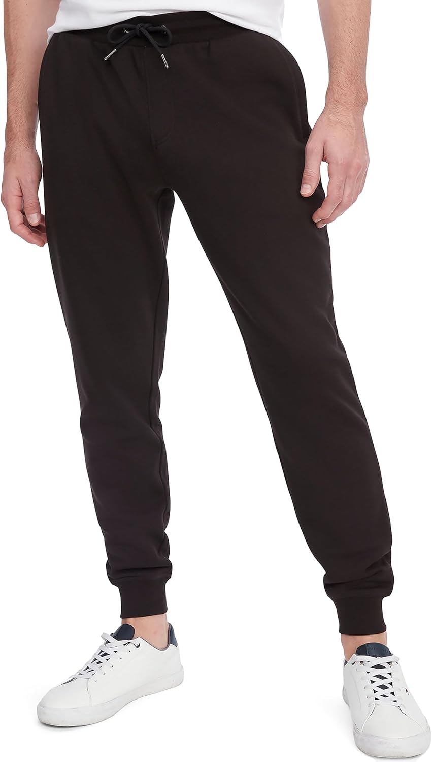 Мужские повседневные спортивные брюки Tommy Hilfiger с флисовой подкладкой, также доступны в размерах для больших и высоких женщин., Black
Мужские повседневные спортивные брюки Tommy Hilfiger с флисовой подкладкой, также доступны в размерах для больших и высоких женщин., Black