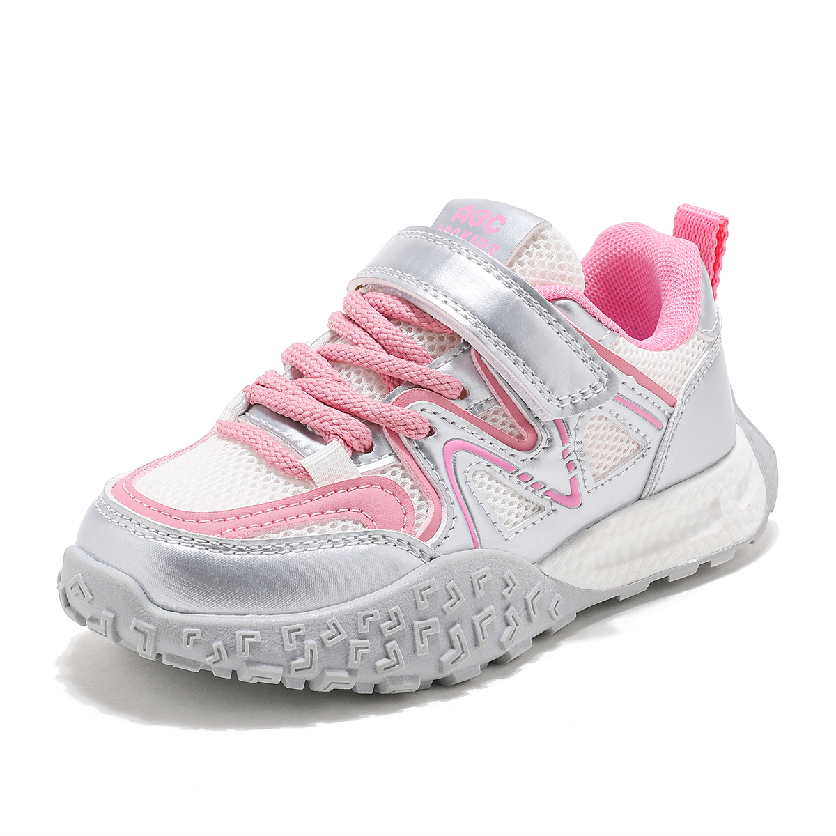 Повседневная обувь для детей ABC KIDS, белый/серый/розовый
Повседневная обувь для детей ABC KIDS, белый/серый/розовый