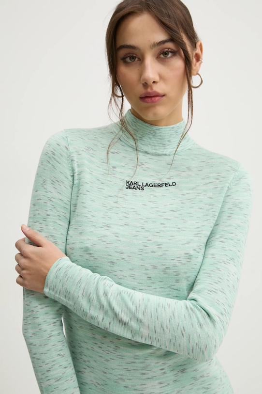 Свитер Karl Lagerfeld Jeans, зеленый
Свитер Karl Lagerfeld Jeans, зеленый