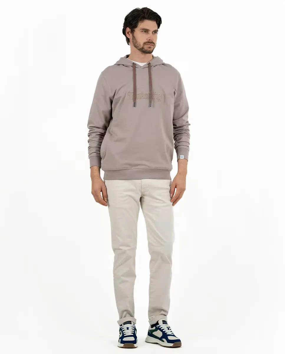 Мужская хлопковая толстовка с капюшоном Makarthy, светло-коричневый
Мужская хлопковая толстовка с капюшоном Makarthy, светло-коричневый