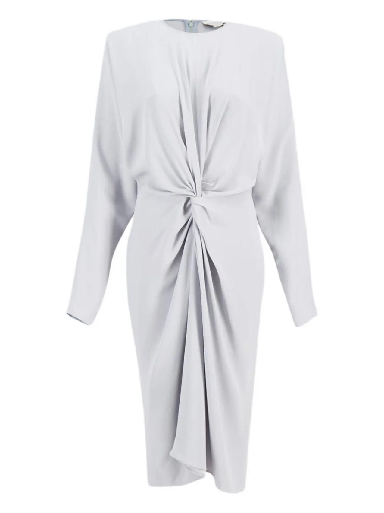 Платье миди из атласа с драпировкой спереди Stella McCartney, нейтральный
Платье миди из атласа с драпировкой спереди Stella McCartney, нейтральный