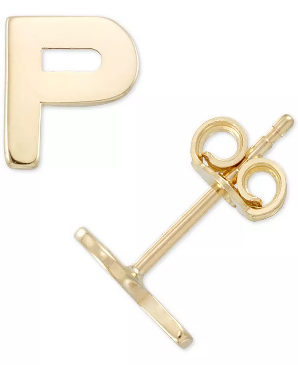 Серьги-Гвоздики Initial из 10-каратного золота Macy'S, p
Серьги-Гвоздики Initial из 10-каратного золота Macy'S, p