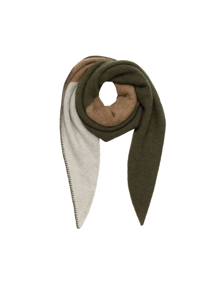 Шарф в стиле колорблок, современный и теплый, цвета хаки Faera
Шарф в стиле колорблок, современный и теплый, цвета хаки Faera
