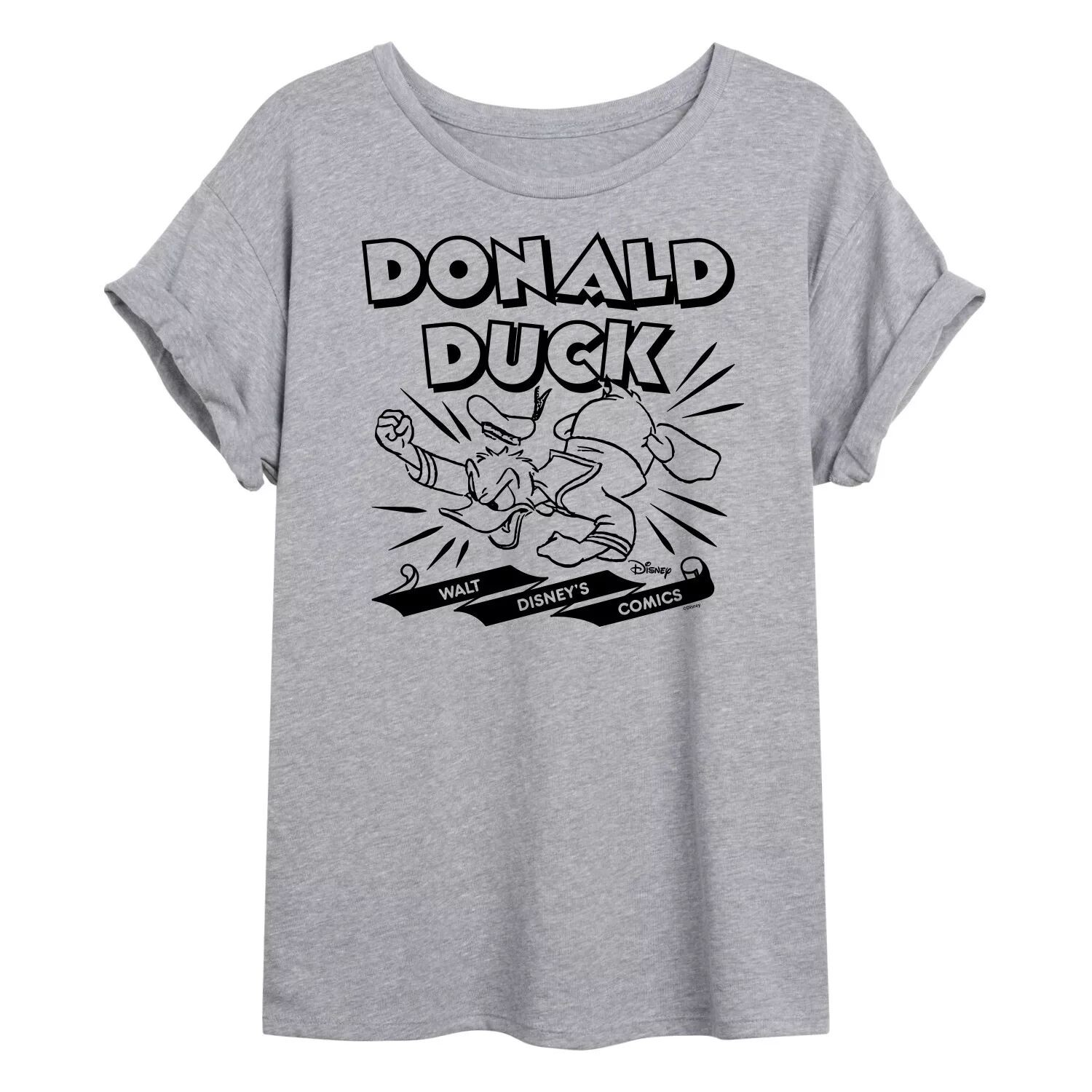 Футболка Disney's Donald Duck Juniors с струящимся рисунком Дональда Дака Licensed Character
Футболка Disney's Donald Duck Juniors с струящимся рисунком Дональда Дака Licensed Character
