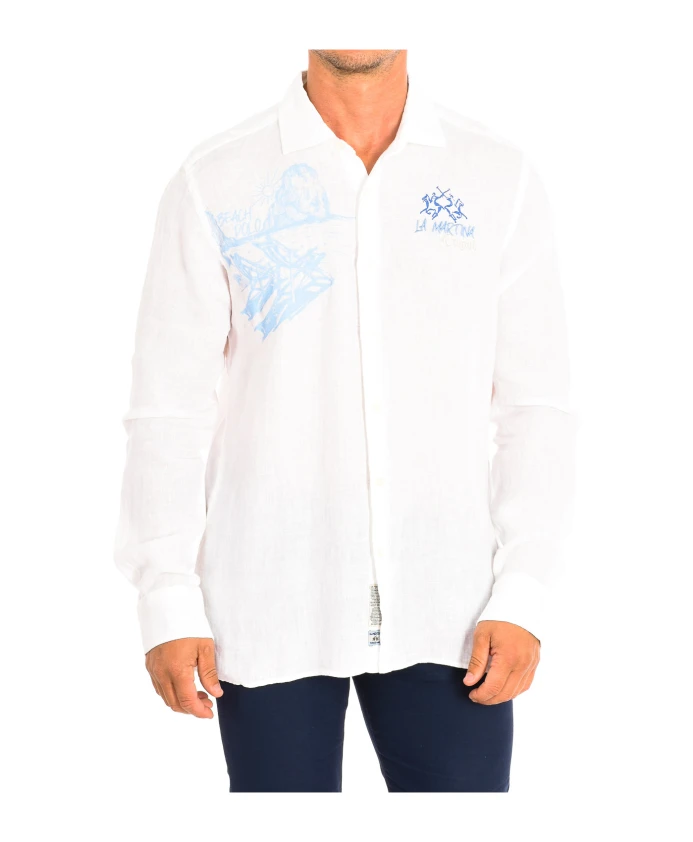 Рубашка с длинными рукавами La Martina, белый
Рубашка с длинными рукавами La Martina, белый
