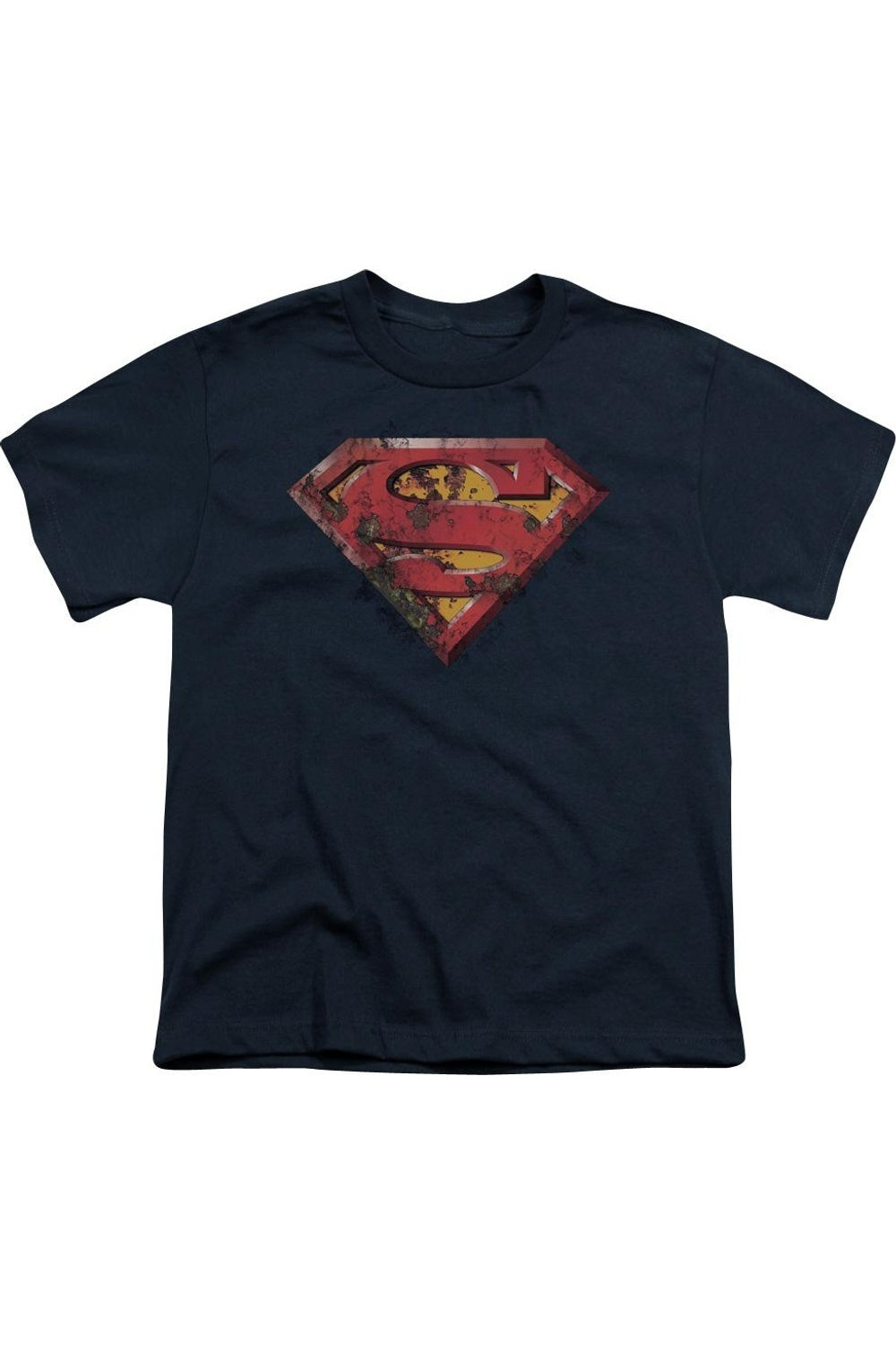 Футболка с ржавым щитом Супермена для детей с коротким рукавом Gildan, темно-синий
Футболка с ржавым щитом Супермена для детей с коротким рукавом Gildan, темно-синий