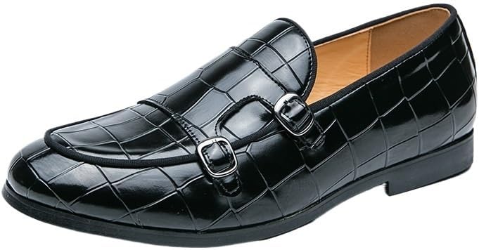 Мужские повседневные классические лоферы, туфли с отделкой для платья, с застежкой-монком, кожаные туфли на скользящей подошве Zestrelax, черный
Мужские повседневные классические лоферы, туфли с отделкой для платья, с застежкой-монком, кожаные туфли на скользящей подошве Zestrelax, черный