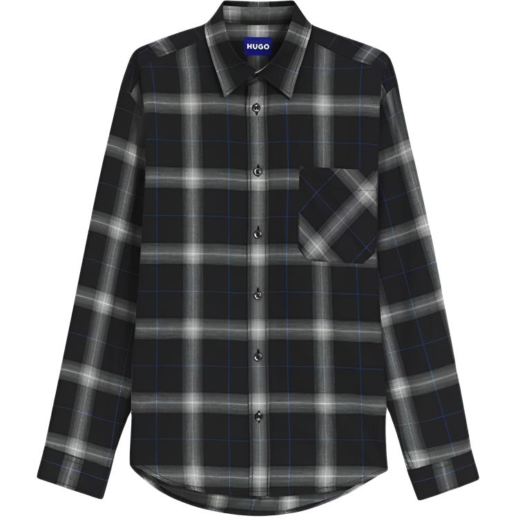 HUGO BOSS Мужская черная рубашка
HUGO BOSS Мужская черная рубашка