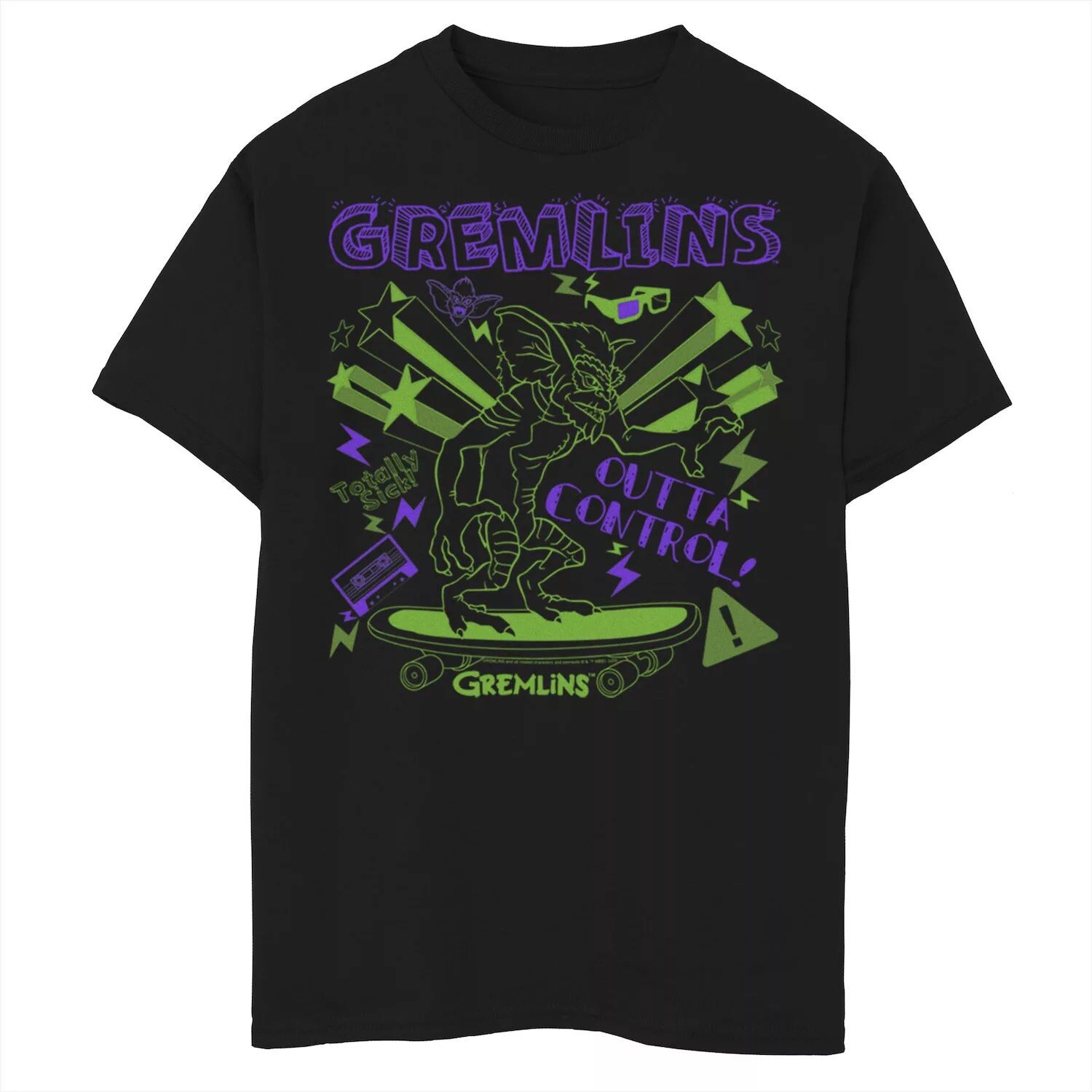 Футболка с графическим рисунком Gremlins Outta Control для мальчиков 8–20 лет, скейтборд, с линейной графикой Licensed Character
Футболка с графическим рисунком Gremlins Outta Control для мальчиков 8–20 лет, скейтборд, с линейной графикой Licensed Character
