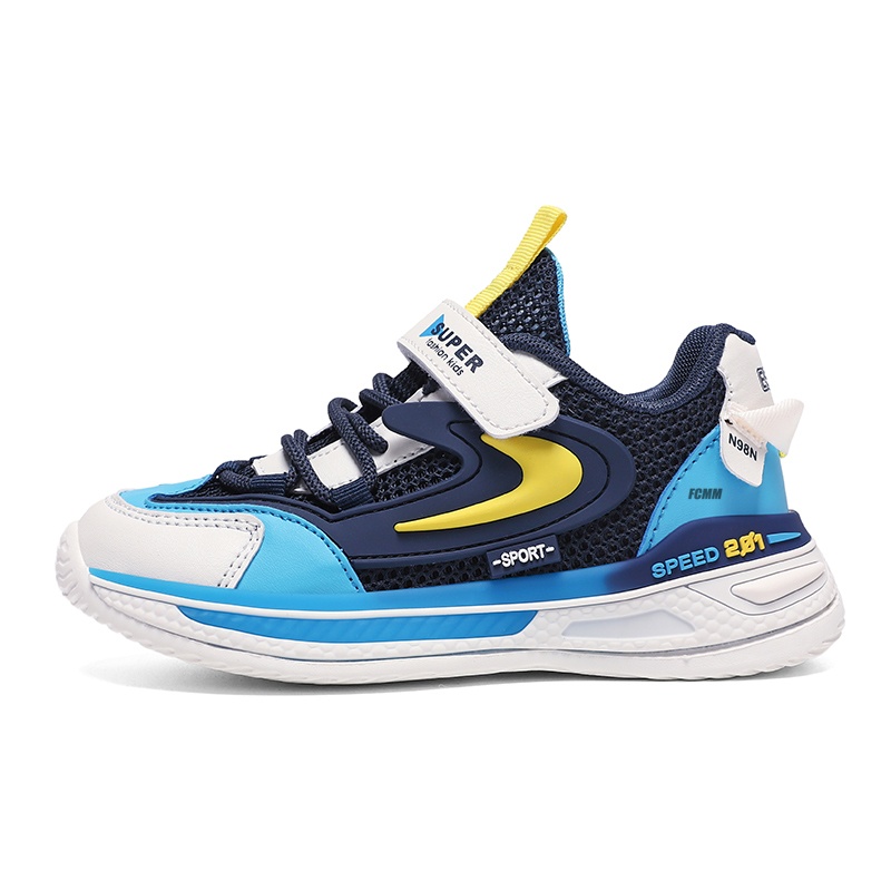 Спортивные, симпатичные, нескользящие, легкие, амортизирующие, повседневные кроссовки для детей FCMM, синий
Спортивные, симпатичные, нескользящие, легкие, амортизирующие, повседневные кроссовки для детей FCMM, синий