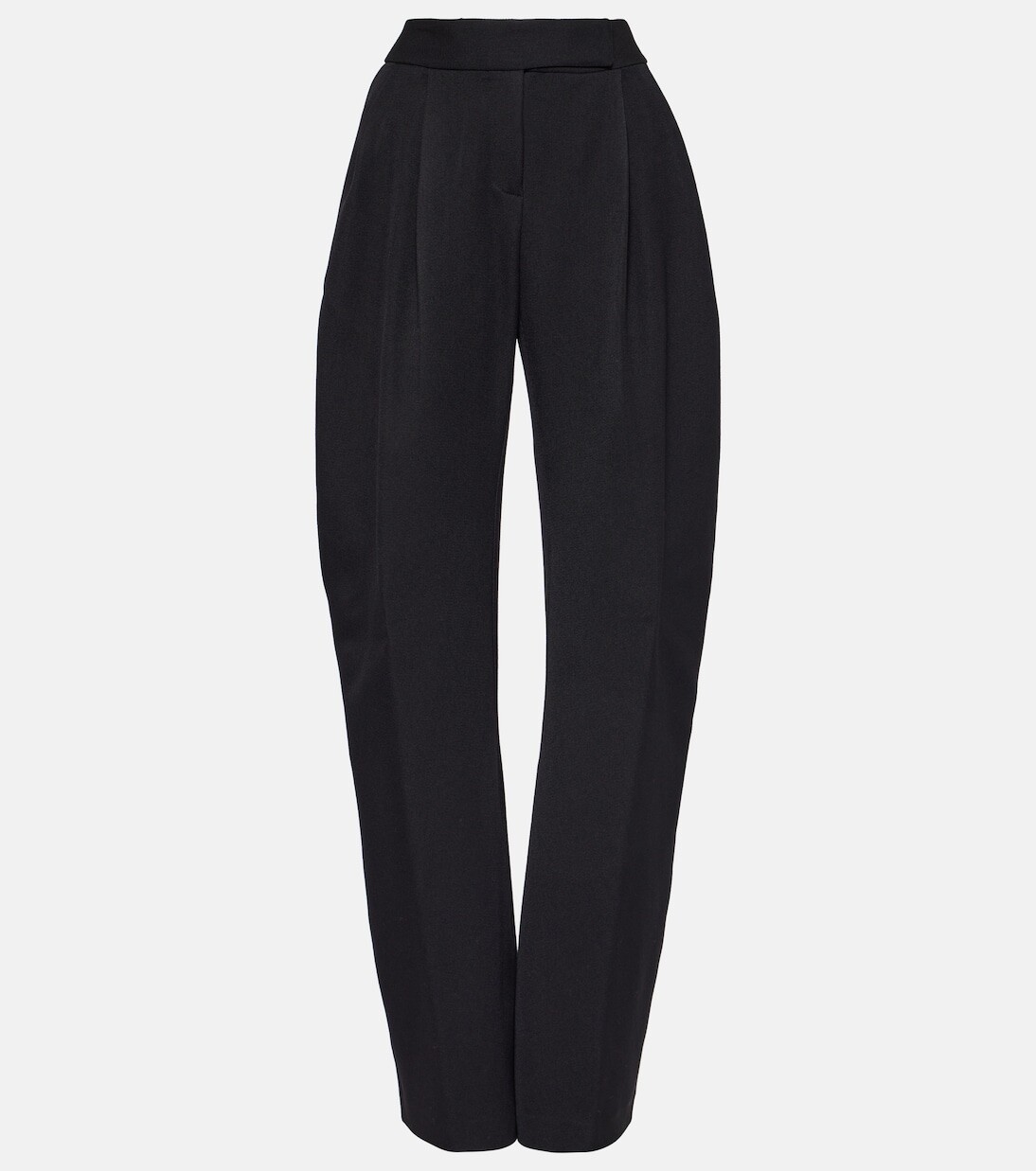 Широкие атласные брюки The Attico, черный
Широкие атласные брюки The Attico, черный