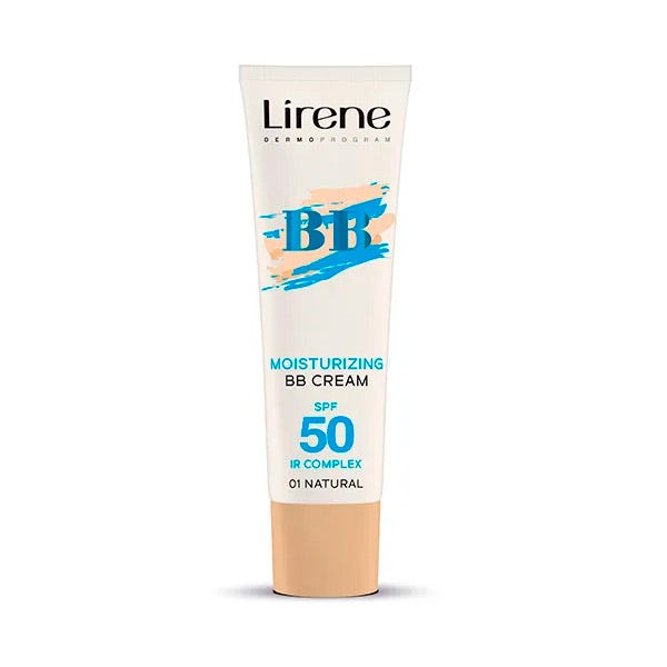 Тонирующий увлажняющий крем spf 50 LIRENE Moisturizing Bb Cream, 01 Natural
Тонирующий увлажняющий крем spf 50 LIRENE Moisturizing Bb Cream, 01 Natural