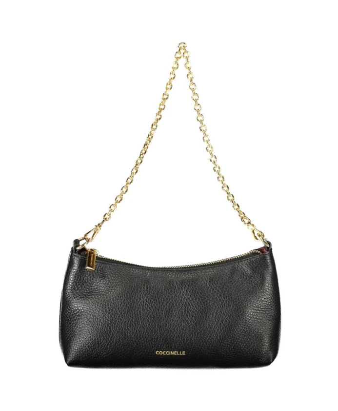 Черная кожаная сумка с цепочкой Coccinelle, черный
Черная кожаная сумка с цепочкой Coccinelle, черный